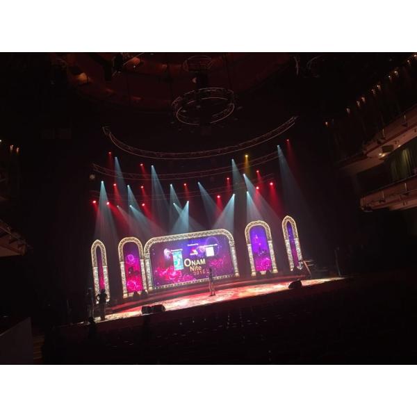 Durable Light Weight Led Display , Giant Led Screen Rental P3.91 P4.81 HD Picture