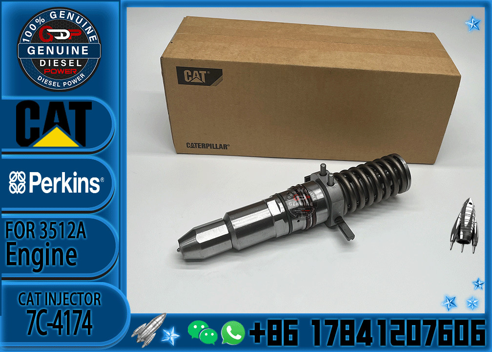 7C-4174 Excavator parts 111-3718 common rail injector 7E-6408 7C4174 for caterpillar engine 1113718 7E6408