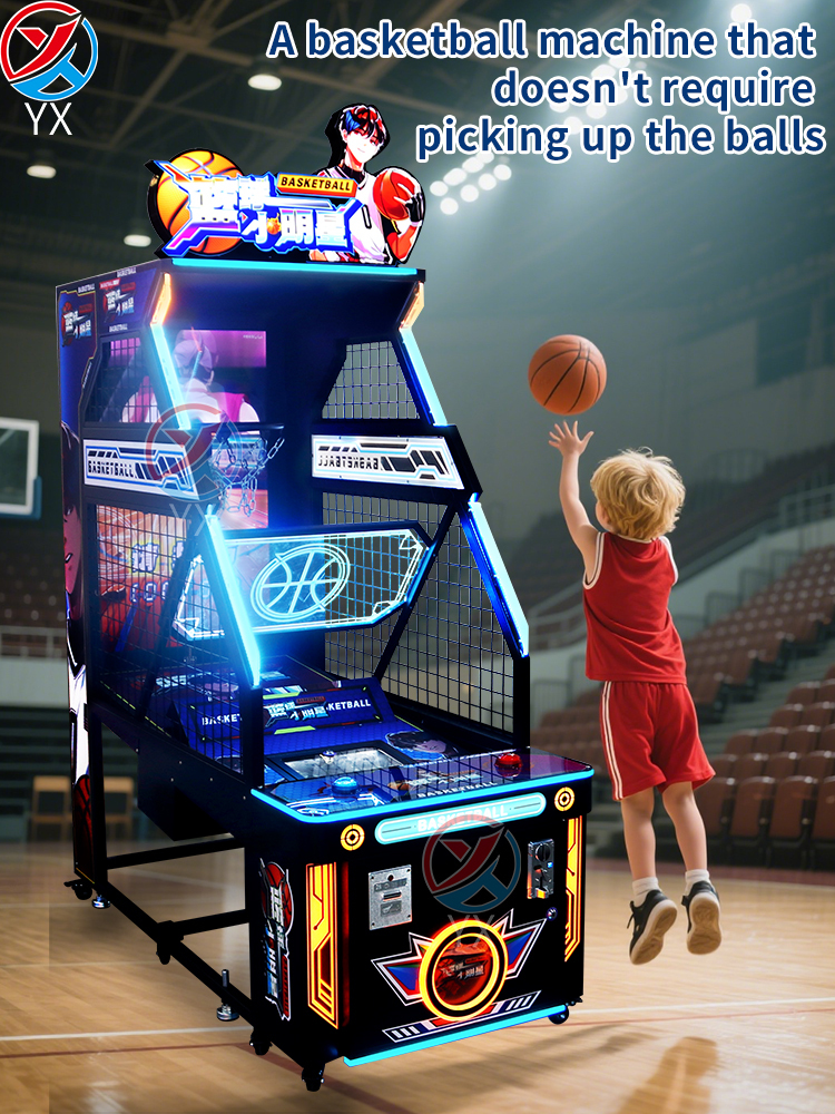 Arcade Coin Operated Amusement Park Facility Basketball Arcade Game Machine