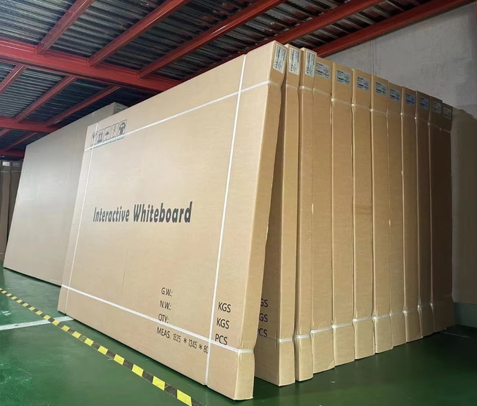4K Ultra Resolution Interactive Whiteboard with Electromagnetic Touch Technology 2 Packaging 