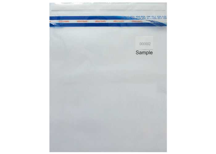 Plastic Tamper Evident Bag Document Bank Deposit Cash Security Bag Custom