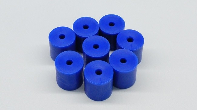 Blue Polyurethane Tube For Petroleum Gas Equipment Cylindrical Hydrophilic Decryption Seal