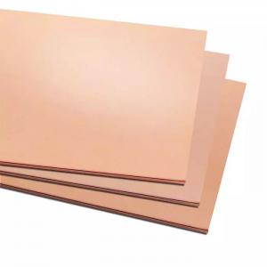 China C11000 Pure Copper Sheet Plate Metal T2 TP2 1000mm-12000mm on sale
