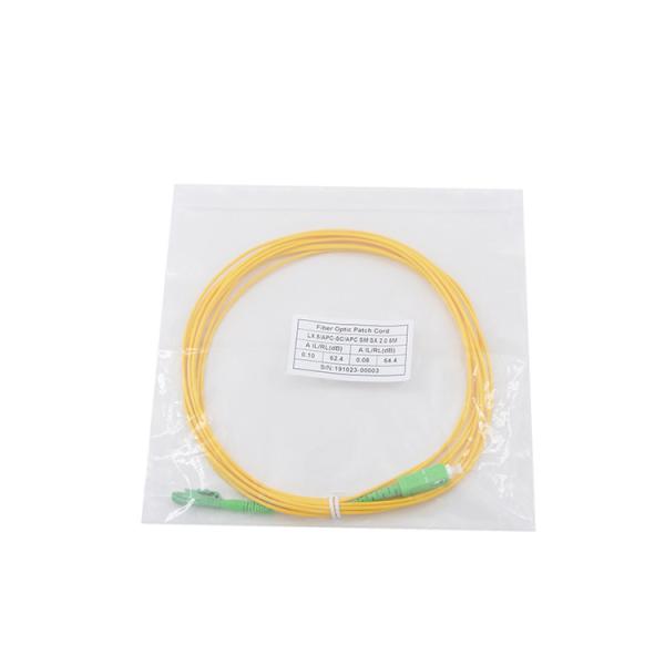 Simplex Multimode Patch Cord Single LX.5 OM2 Black 0.2 DB