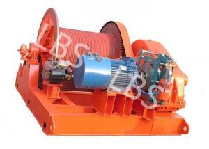 China 10 Ton Electric Winch Machine With LBS Groove Drum / Electric Crane Winch on sale