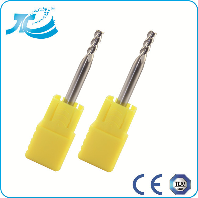 Four Flute Powdered Metal End Mills For Aluminium Milling Tungsten Alloy