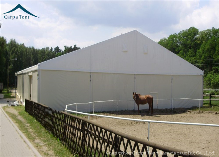 White Marquee Outdoor Tent Use For Storage, 10m By 30m Large Temporary Warehouse Tent