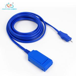 Quality High Frequency Electrosurgical Plate Cable 3m Blue TPU Material for sale