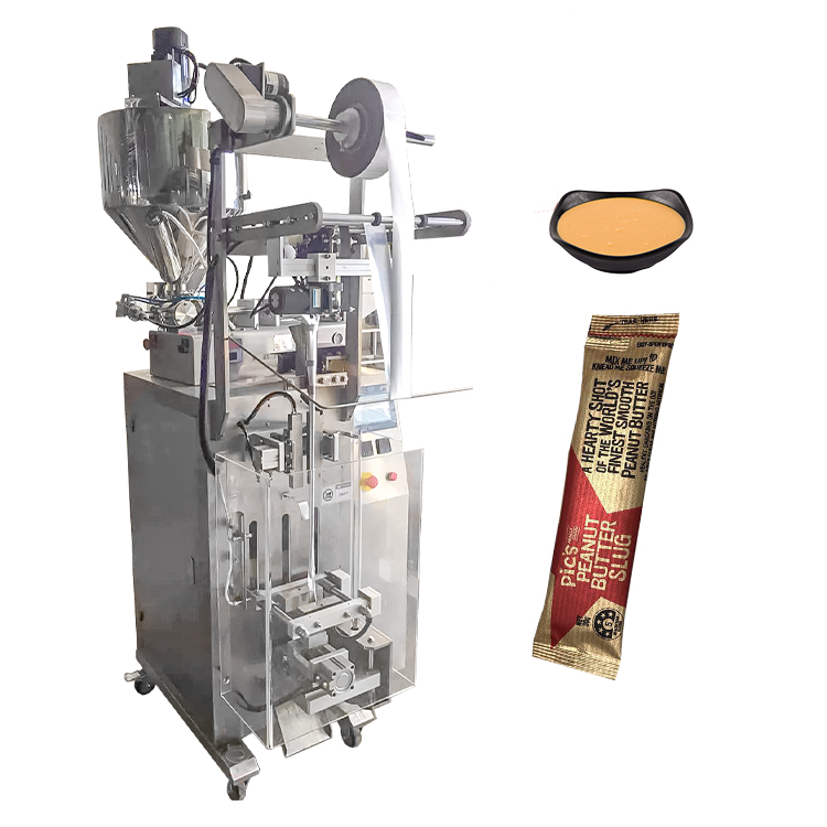 10 - 60bags/min PLC Film Bag Liquid Filling Sealing Machine For Honey