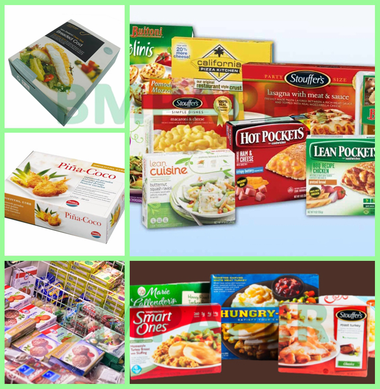 255gsm + 15g PE Coated Frozen Food Grade Paper For Supermarket Moisture proof