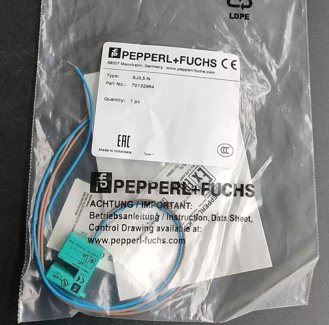 Pepperl Fuchs Inductive slot sensor SJ3,5-SN Ferrous targets