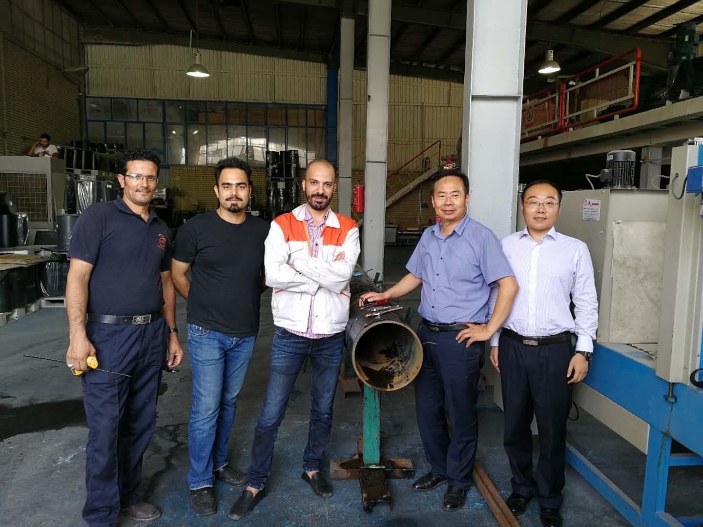 Internal Pipe Blasting Equipment Pipe Inner Robot For Coating，Shot Blasting Machine