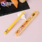 Kids cartoon plastic chopsticks with box