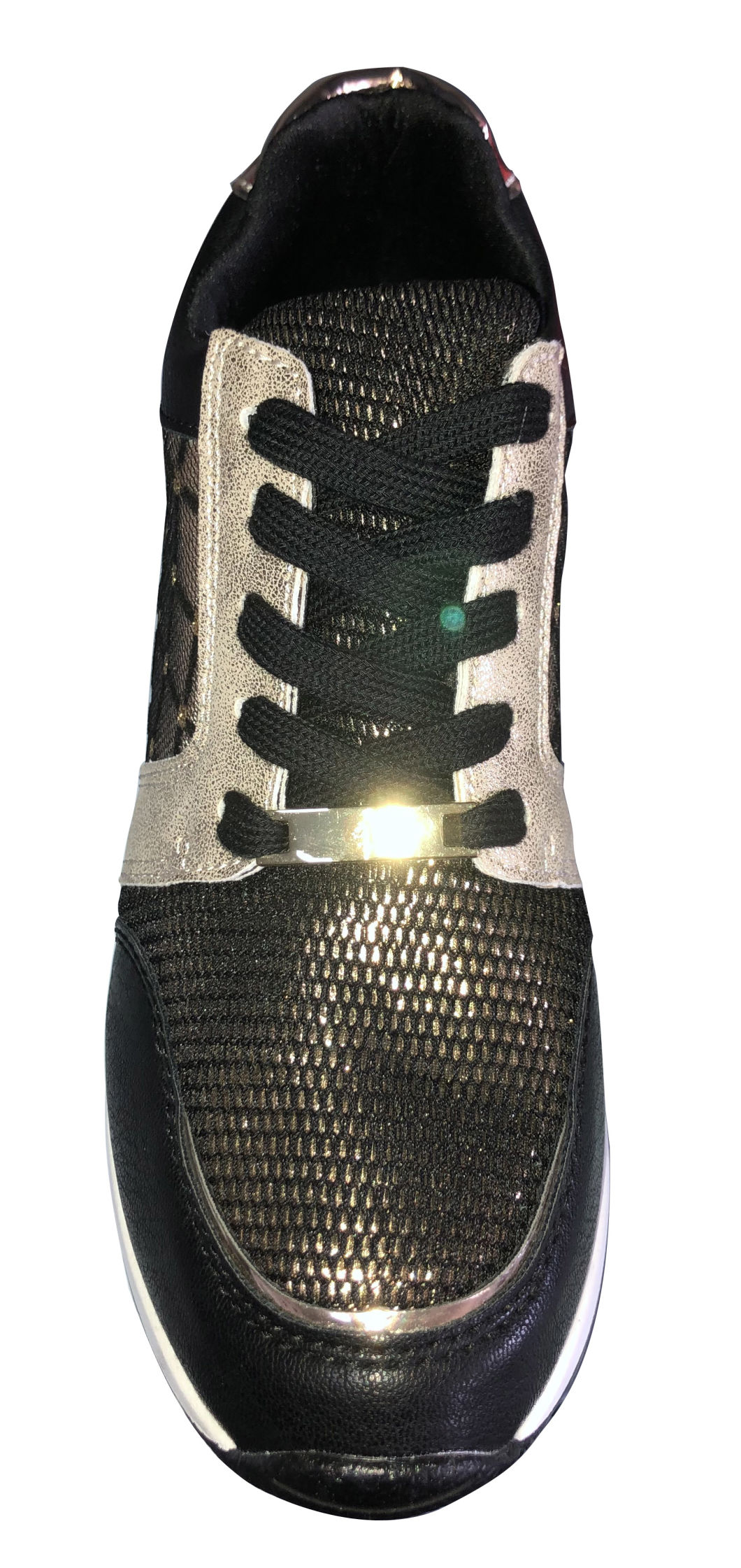 Hot Selling Women′s Casual Shoes Fashion Shoes Suede Leather Sneaker Sport Shoes Walking Jogging Running Shoes PU Shoes High Heel Lady Shoes