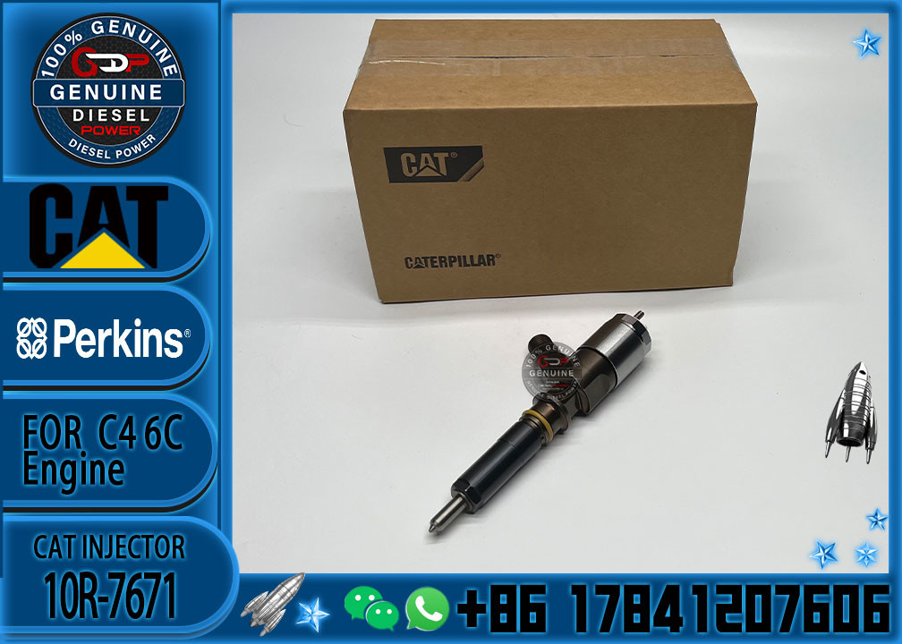 Excavator Parts CAT E 320D 323D c4.4 C6.6 Engine Fuel Injector 32F61-00062 10R-7671 320-0677