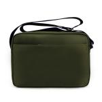 Customized Green Nylon Crossbody Bag Waterproof With Metal Accessories