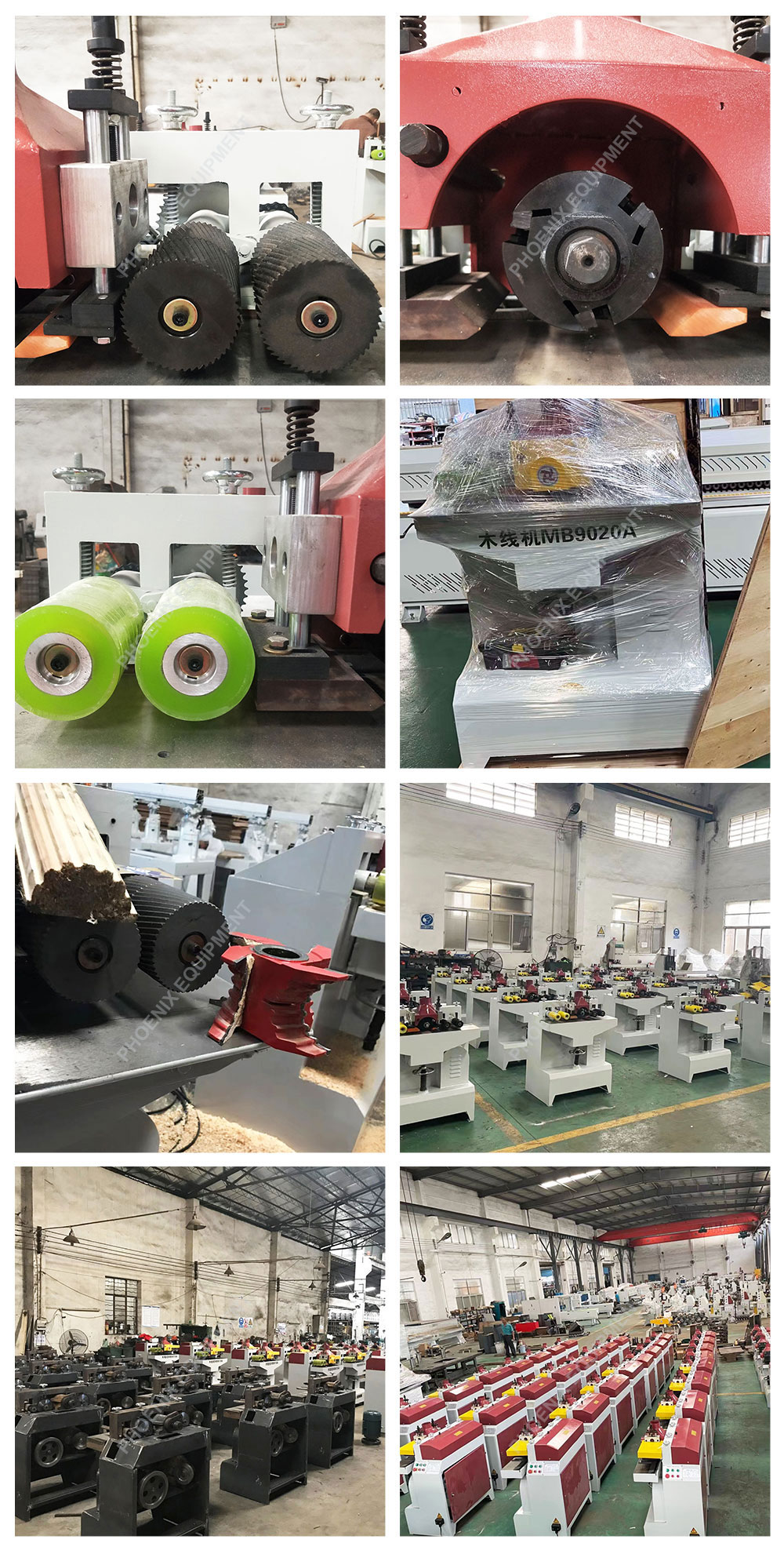 Wood Line Machine for Production of Decorative Wooden Lines in Furniture Industry
