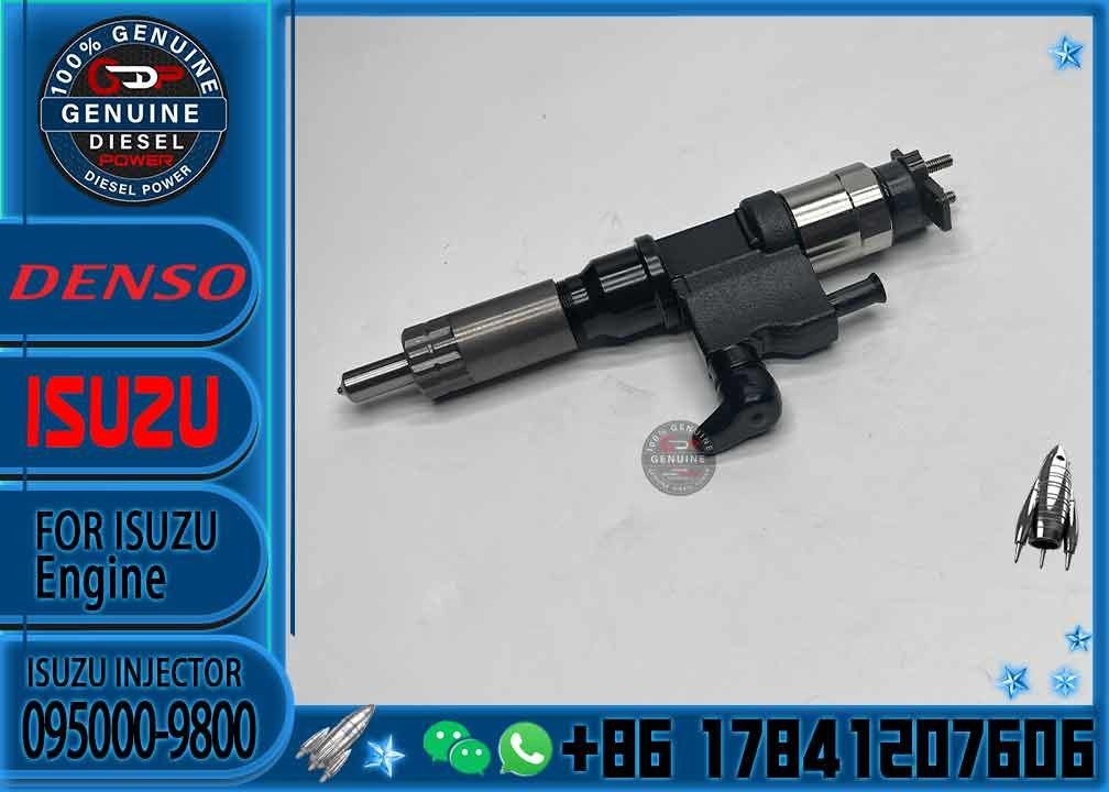 High Quality Diesel Fuel Injector 095000-9800 Common Rail Injection Nozzle 095000-9800 For ISUZU 4HK1