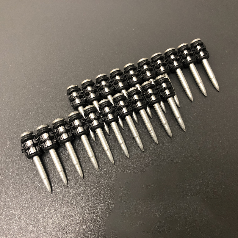 BX3 Plastic Collated Mechanical Galvanized Concrete Nails For Hilti BX 3