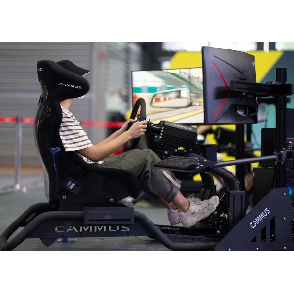 CE FCC Certified Servo Motor Sim Racing Rig Simulator For Amusement Park