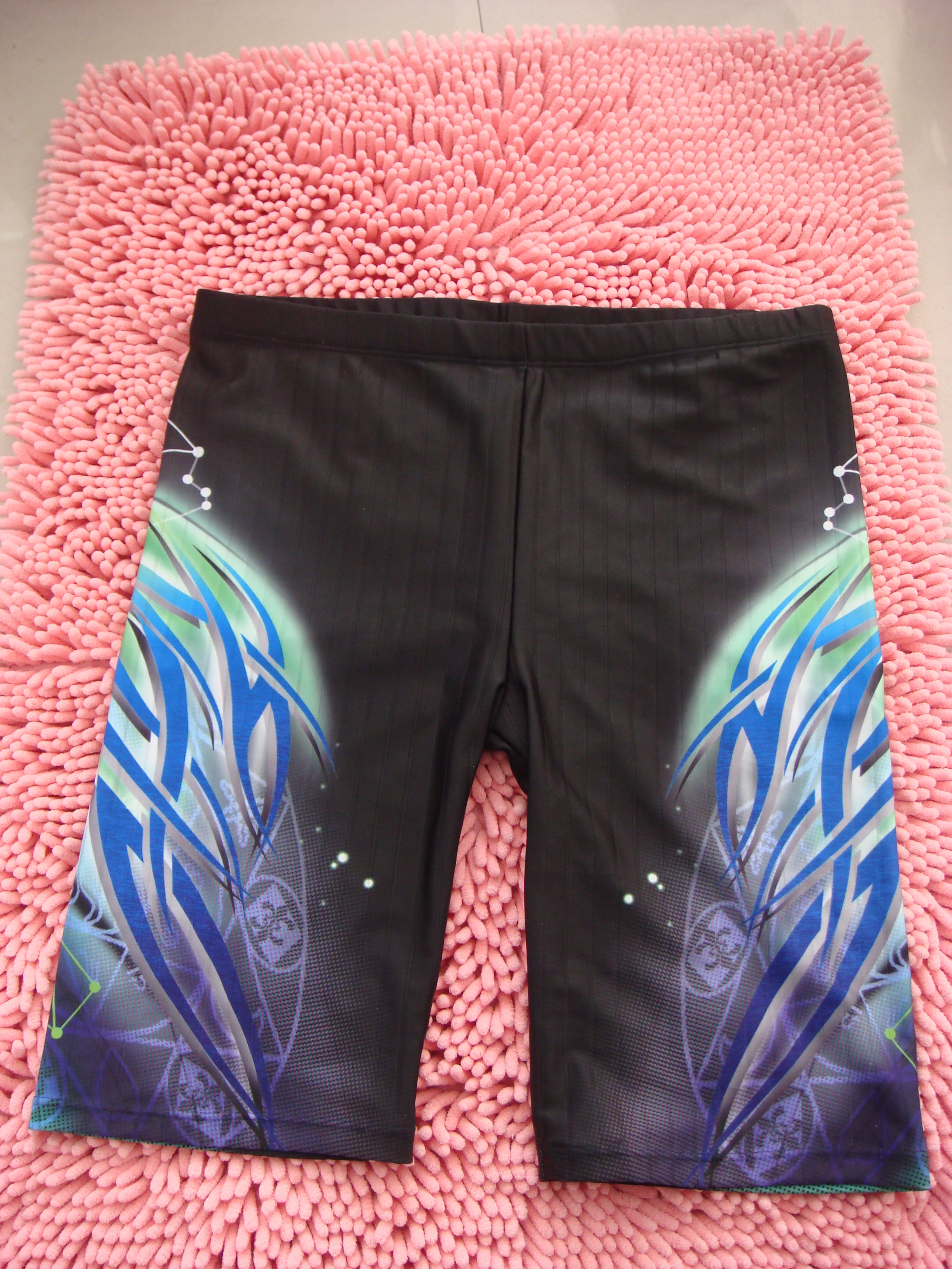 Men's brand swim mens beach Surf swimsuit knee length bathing swimming shorts male sports bath