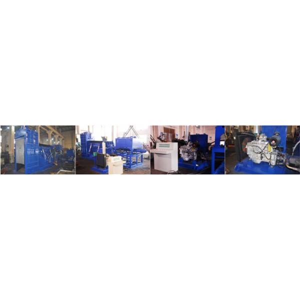 Scrap Metal Baler Shear with Diesel Engine