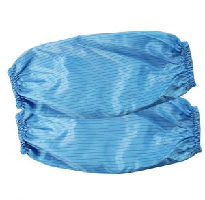 Safe Sleeve Protector Esd Products In Woven Polyester Material With Cuff 14 Long