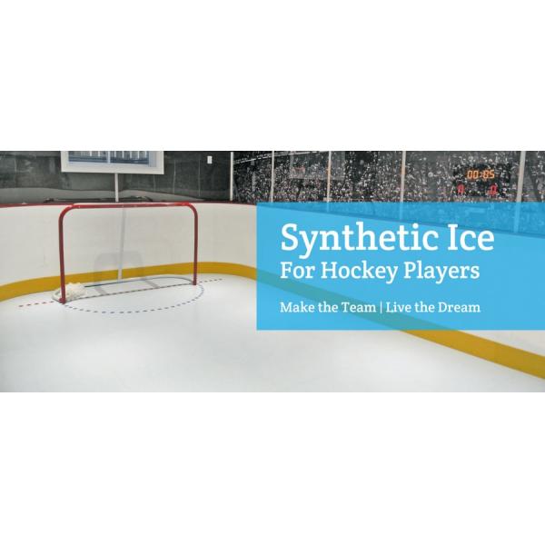 1200*1000mm Hockey Synthetic Ice Rink Portable UHMWPE Roller Skating Flooring