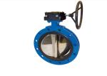 Good Interchangeability Welded Seal DN400 PN10 Butterfly Valves Low Flow