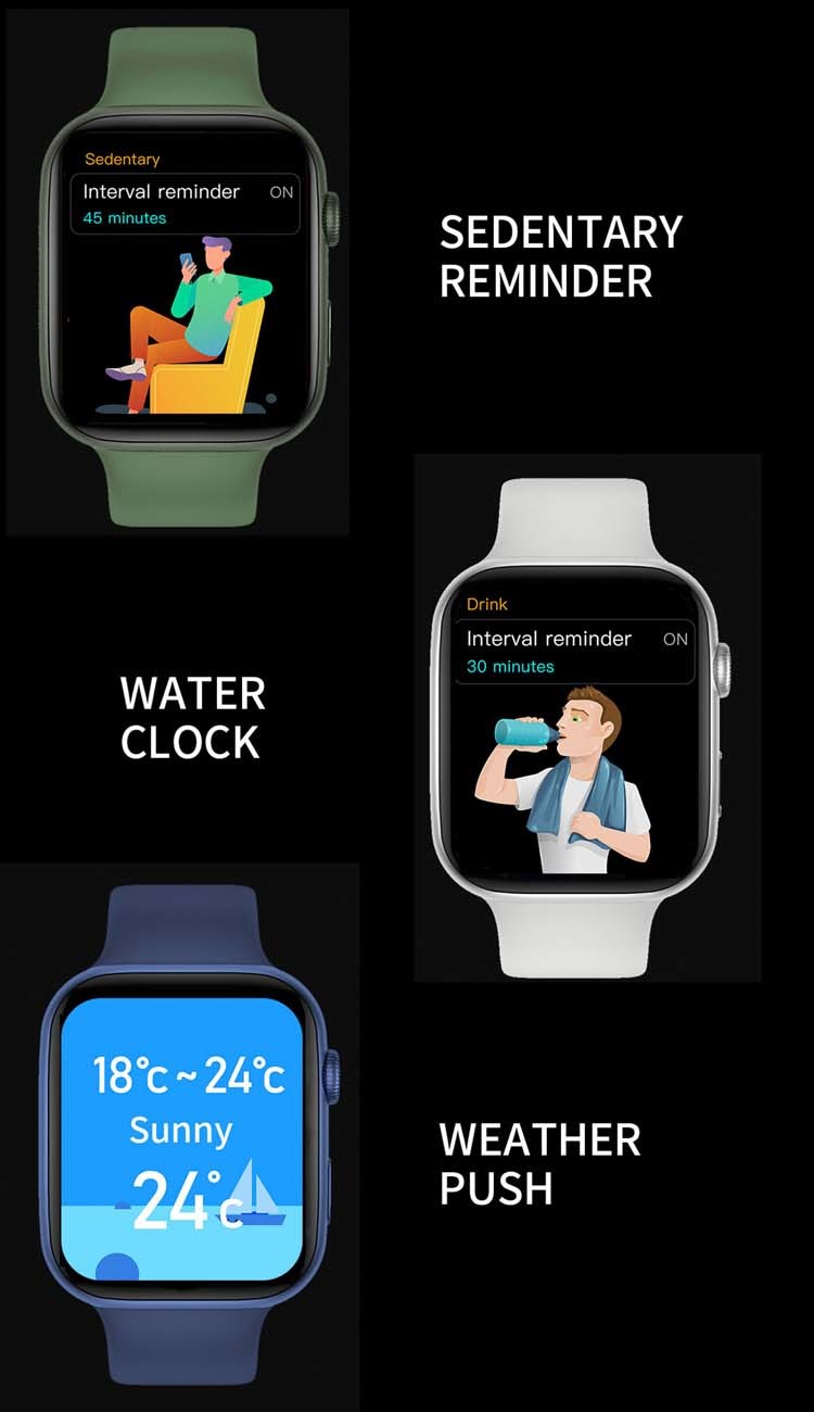8M Android Programmable Smart Touch Watch Touch Screen Built In Flash Memory