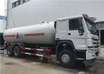 20M3 20000L Bobtail Tanker Truck , HOWO 6x4 10 Wheeler LPG Tanker Truck