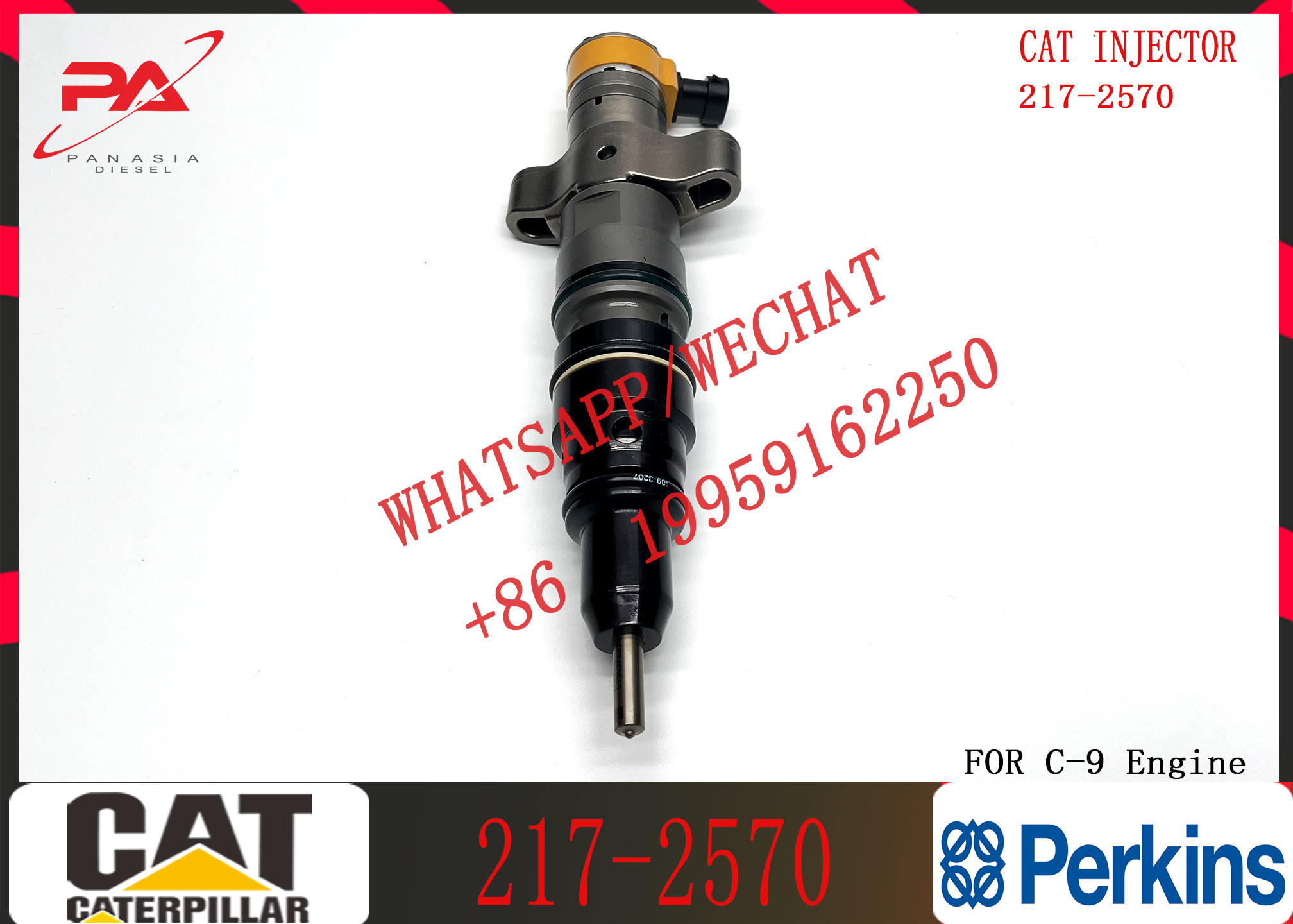 diesel engine fuel injector 235-2888 10R-7224 172-5780 188-8739 217-2570 for engine C-9