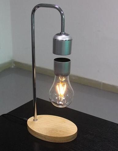 magnetic floating levitate flying led bulb lamp
