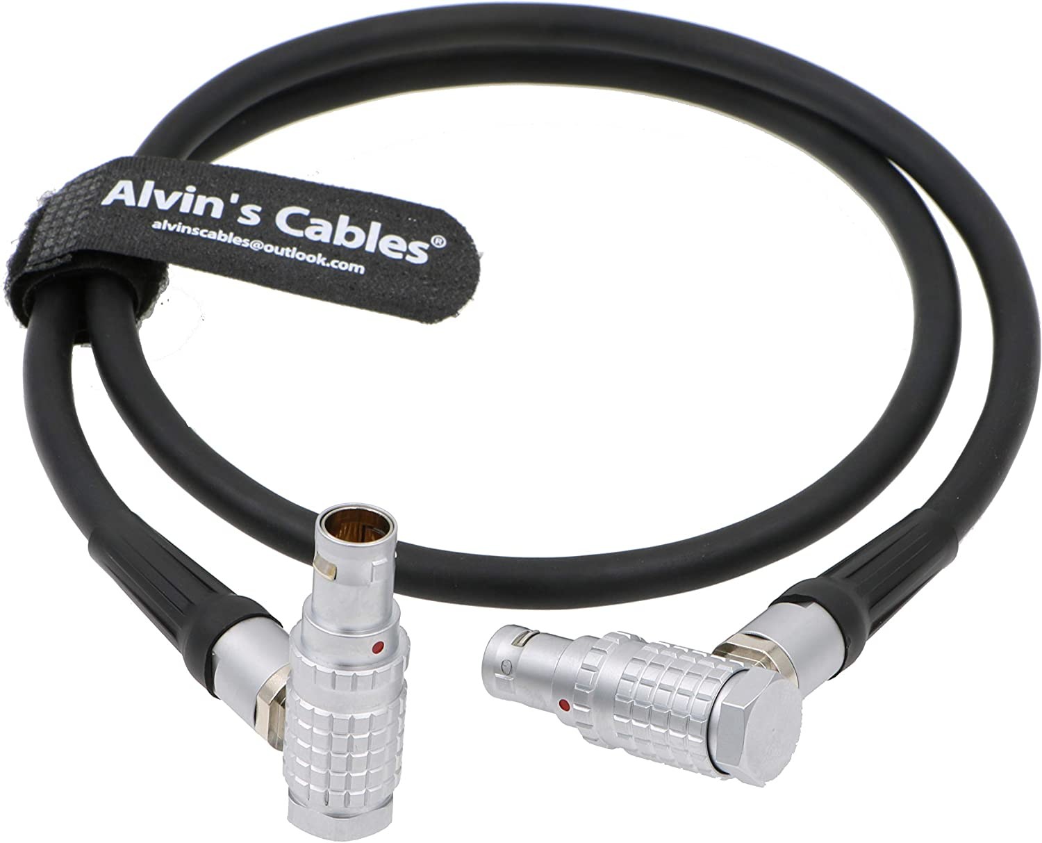 Alvin's Cables 16 Pin Flexible Soft Thin LCD EVF Cable for Red Epic Scarlet Right Angle to Right 1 Year Warranty