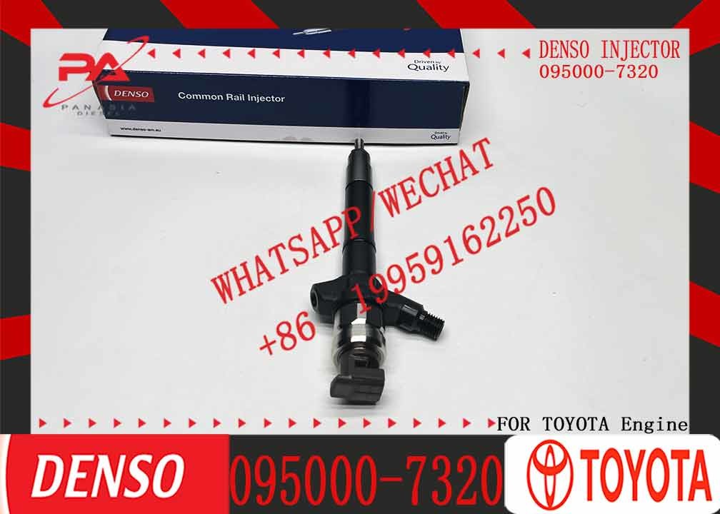 Diesel Fuel Engine Injector 095000-7320 23670-0R130 095000-7330 23670-09230 Avensis 2AD-FTV Truck Engine Parts
