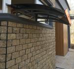 Galvanized Steel Frame 150cm Door Window Awning Canopy