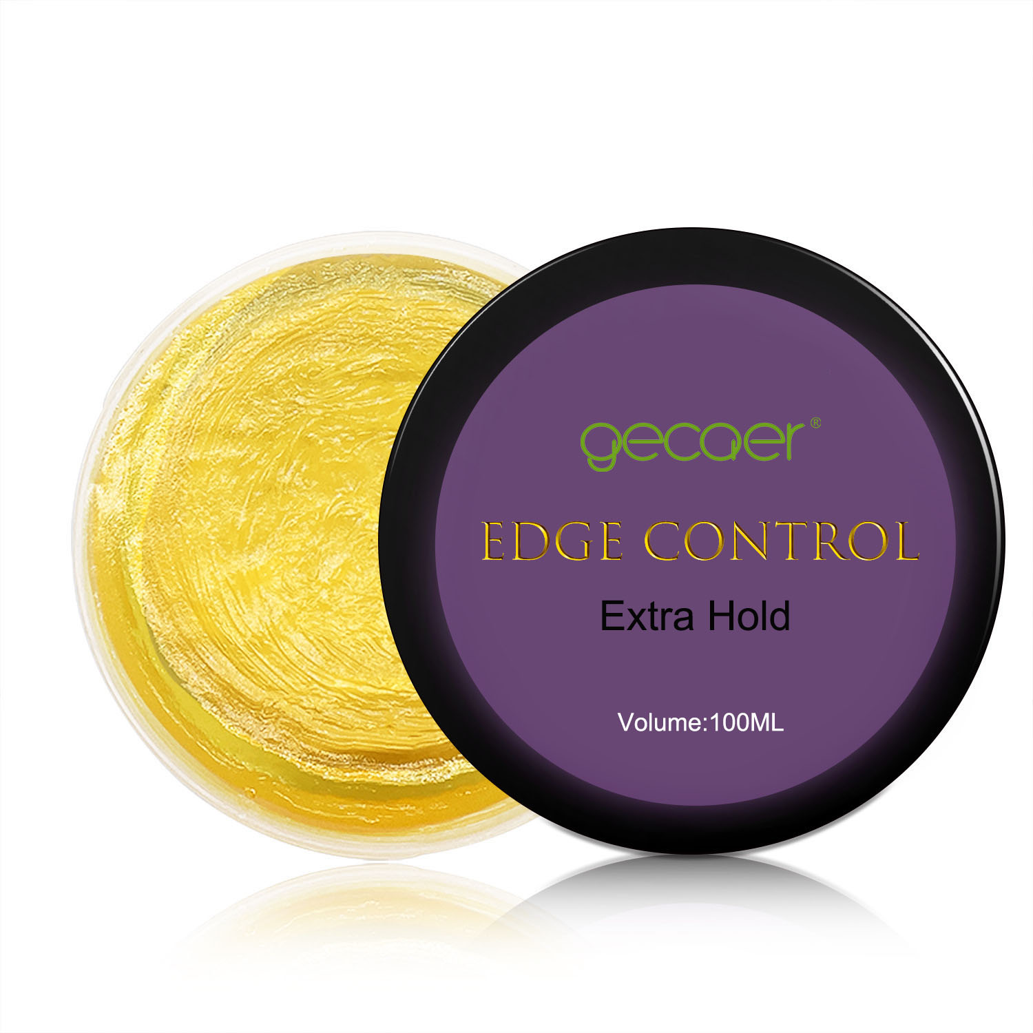 Private Label Edge Control Gel for Natural Hair Strong Hold Fair Trade Ingredients