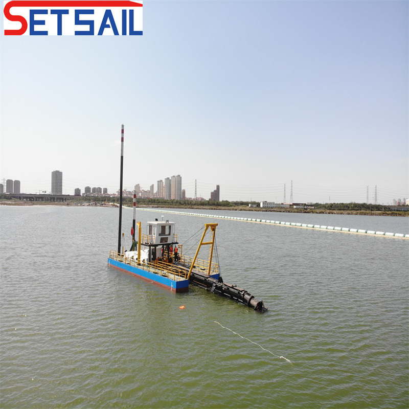 Large Capacity Cutter Suction Dredging Sand Machinery with Hydraulic Head