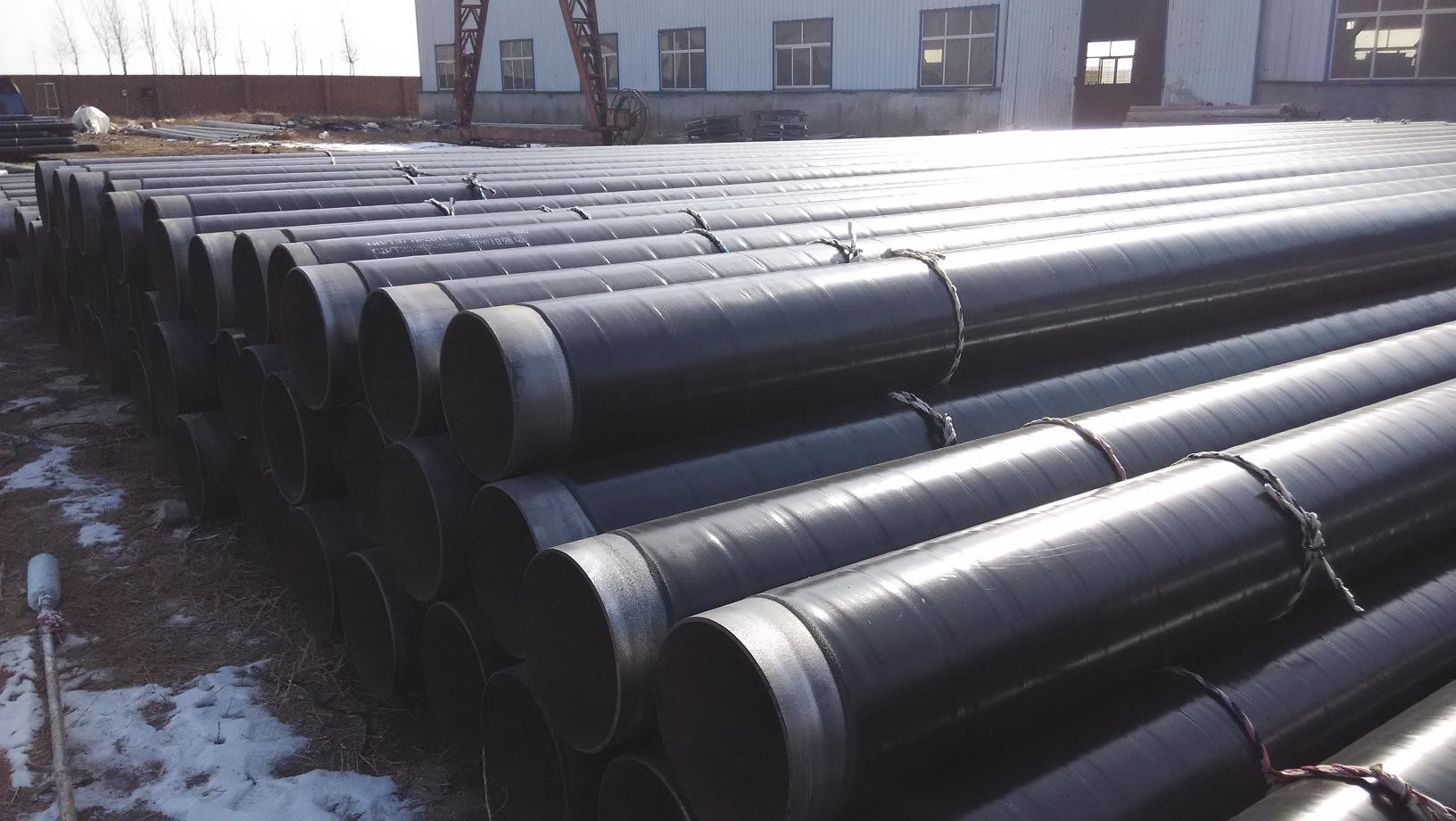 L415 L485 ASTM A106 ASTM A53 3PE Coating Saw Steel Pipe