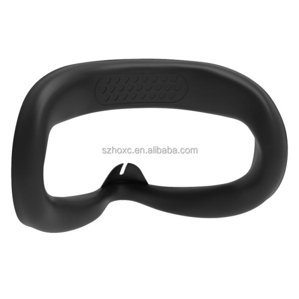 Protective HOXC VR Silicone Face Cover Compatible For Oculus Search 2 Accessories, Non-Slip Opaque Sweatproof Washable Replacement