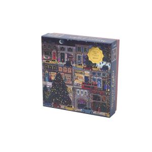 Quality OEM Luminous Christmas Tree Puzzle 500 Pieces White Card for sale