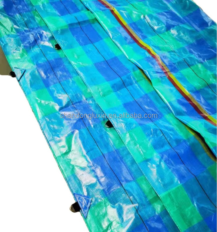 Heavy Duty PE Tarpaulin Covers Sheet for Truck Tent Cover 100% Waterproof Width 2-12m