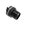 Buy cheap Industrial Waterproof Circular Connector IP67 M12 Threaded Through Hole from wholesalers