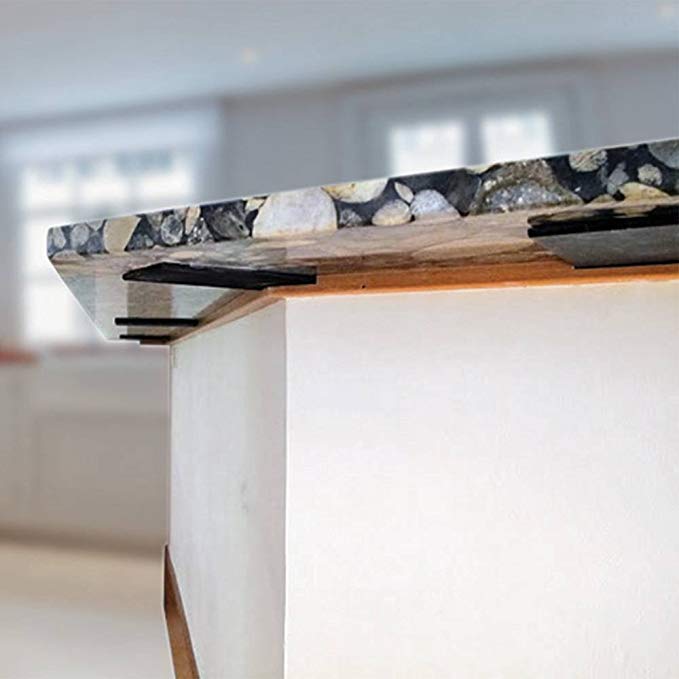 Customized Home Kitchen Marble Countertop Support with Heavy Duty Single-side Bracket