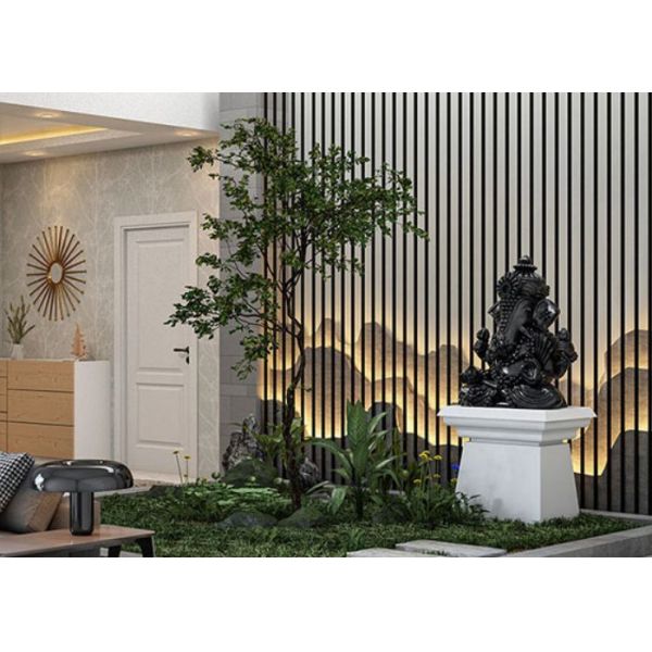 High Flex Interior WPC Fluted Wall Panel160mm WPC Louver Panel