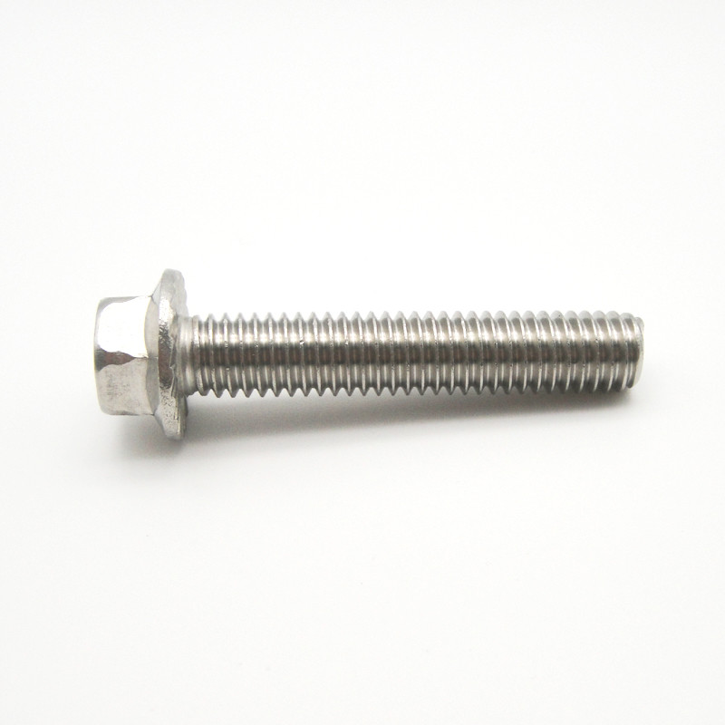 M6 M8 M25 Din6921 Class 58 Zinc Coating Hex Head Bolt And Nut Hex Flange Bolt