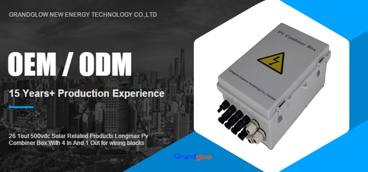 26 1out 500vdc Solar Related Products Longmax Pv Combiner Box With 4 In And 1 Out for wiring blocks