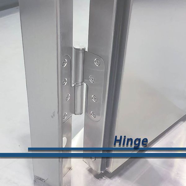 Thermal Insulation Stainless Steel 304 Single Double Laboratory Doors for GMP Hospital