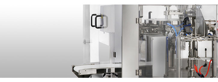 Automatic Rotary Premade Bag Vacuum Packing Machine for Meat Filling Sealing Pre-made Bag Vacuum Packing Machine