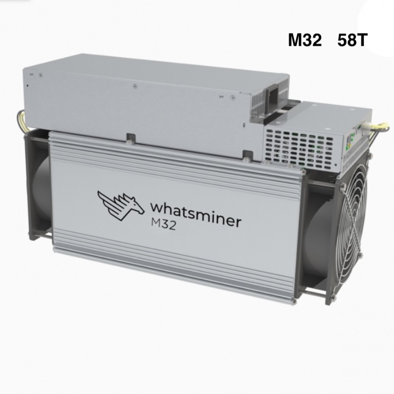 58T M32 Whatsminer 3300W Sha 256 Asic Miner Bitcoin Mining